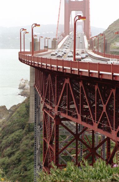 Golden Gate Bridge Supports